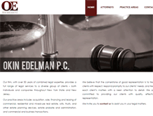 Tablet Screenshot of okinedelman.com